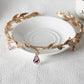 Luxury Crystal Crown Bridal Hair Accessories Wedding Rhinestone Waterdrop Leaf Tiara Crown Headband Frontlet Brides Hair Jewelry GiFTiFY