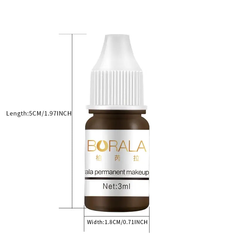 Borala 26 Colors 3ML Permanent Makeup Tattoo Lips Eyebrows Eyeliners Pigments Sample Size Tattoo Pigments Beauty Art