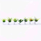 Dollhouse Plant, Miniature Bonsai Plant, Mini Potted Plant, Flower Model, Small Fake Green Decorative Toyhouse by GiFTiFY