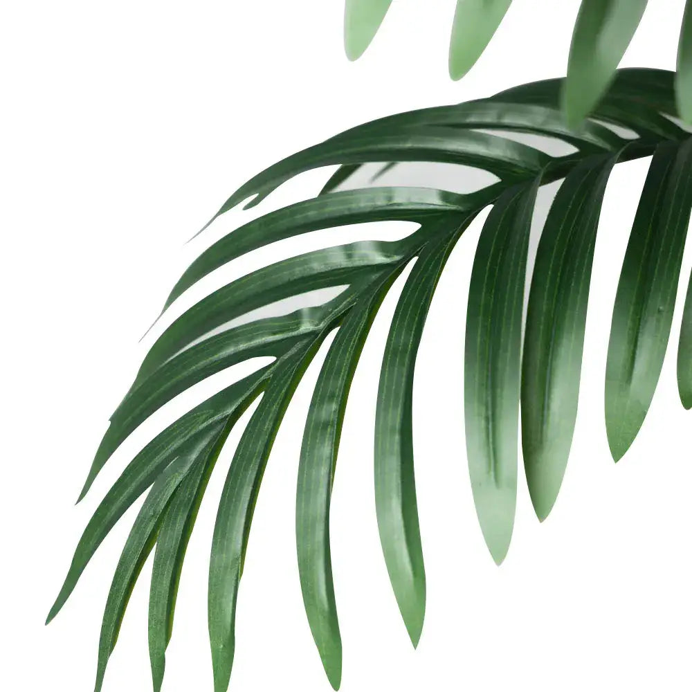 Artificial Areca Palm Tree in White Pot Large Fake Palm Tree Tropical Plant Palm Tree Artificial in White Pot