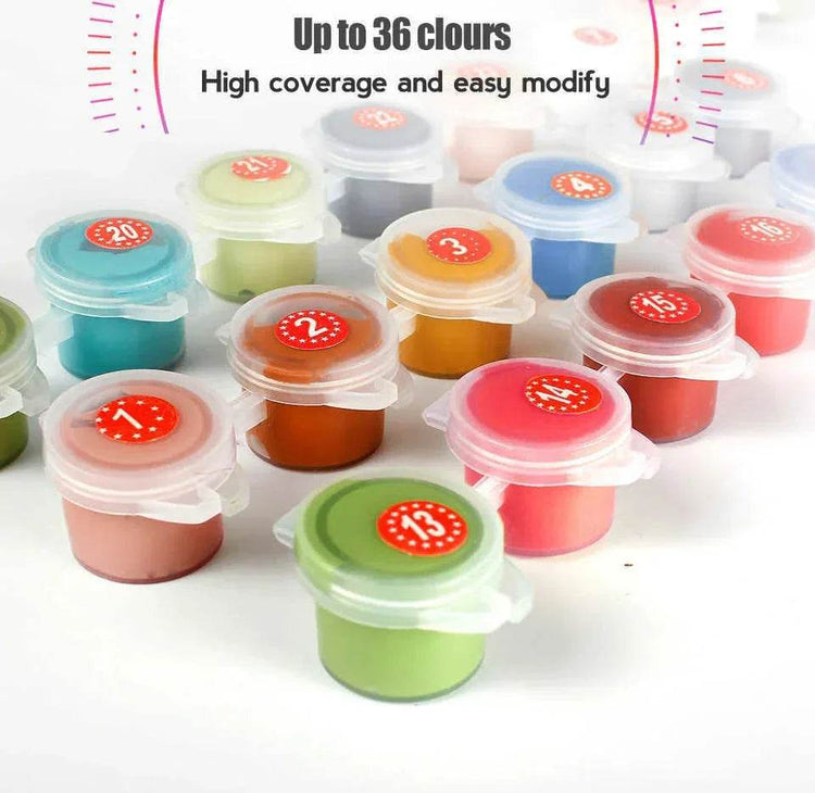 HUACAN Custom Photo Paint By Numbers Pets Child Diy Kit Picture For Living Room Home Decoration - GiFTiFY