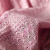 Crochet Mesh Fabric Hollow Out Knitted Net Material for DIY Sewing Sexy Crop Tops Cardigan Apparel Spring Summer Fashion