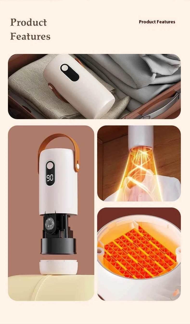 Portable Clothes Dryer Compact Electric Drying Machine for Home Foldable Clothes Dryer Convenient clothing drying in dormitories - GiFTiFY