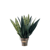 Aritificial Snake Plant Home Decorations Wedding Supply School Eucalyptus Plant by DSERS