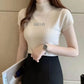 Elegant Turtleneck Summer Blouse for Women - GiFTiFY