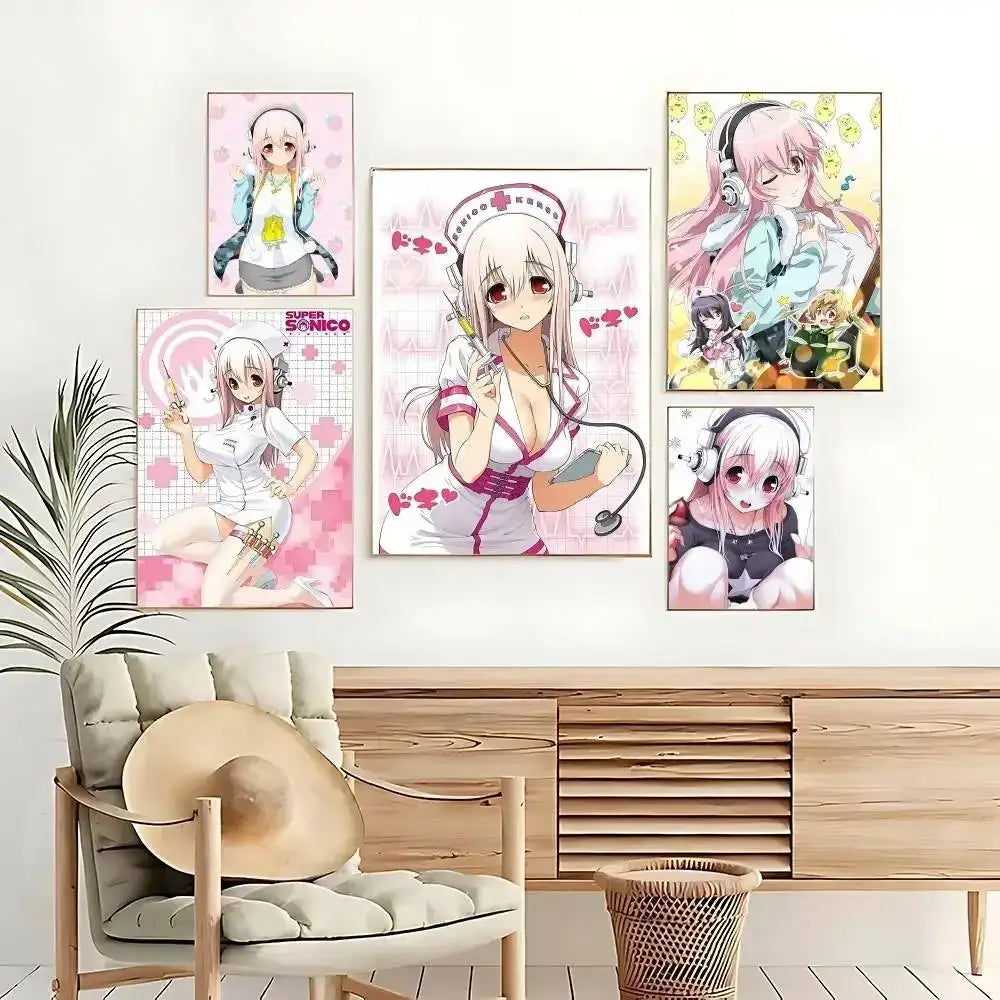 S-Super S-Sonico Poster Poosters by DSERS