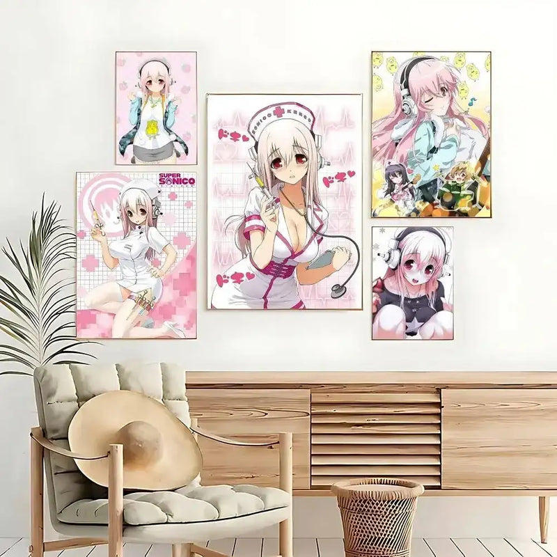 S-Super S-Sonico Poster Poosters by DSERS