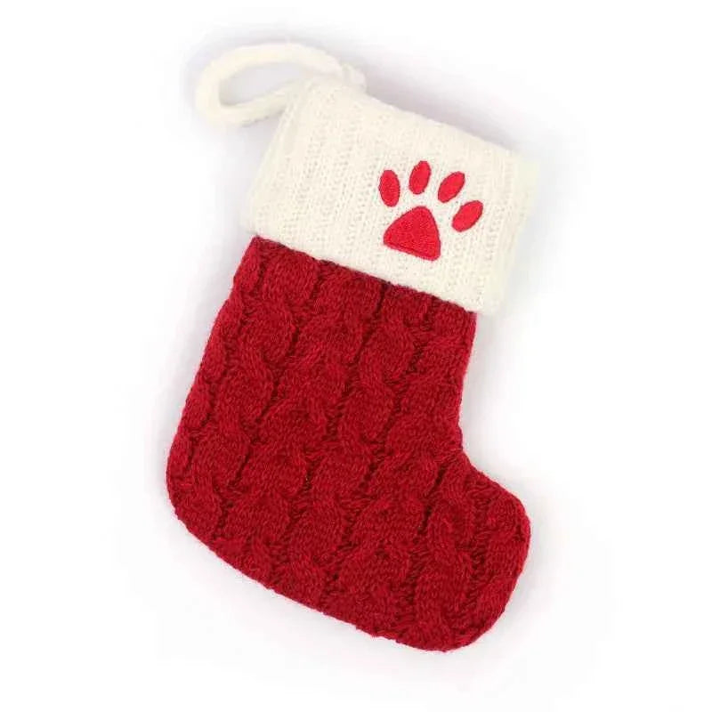 navidad Christmas Boots Letters Christmas Stocking New Knitting Christmas Tree Pendant Decorations SnowflakeChristmas Socks by DSERS