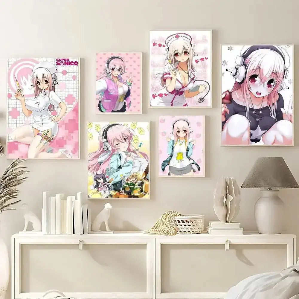 S-Super S-Sonico Poster Poosters by DSERS