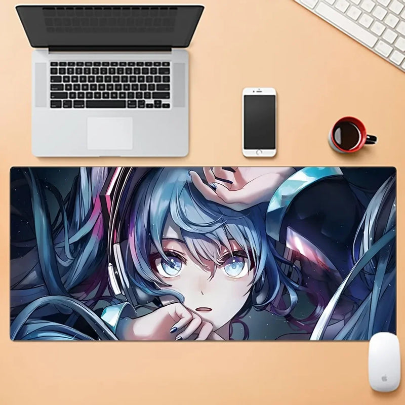 H-Hatsune M-Miku Mousepad Mousepad Mouse pads by DSERS
