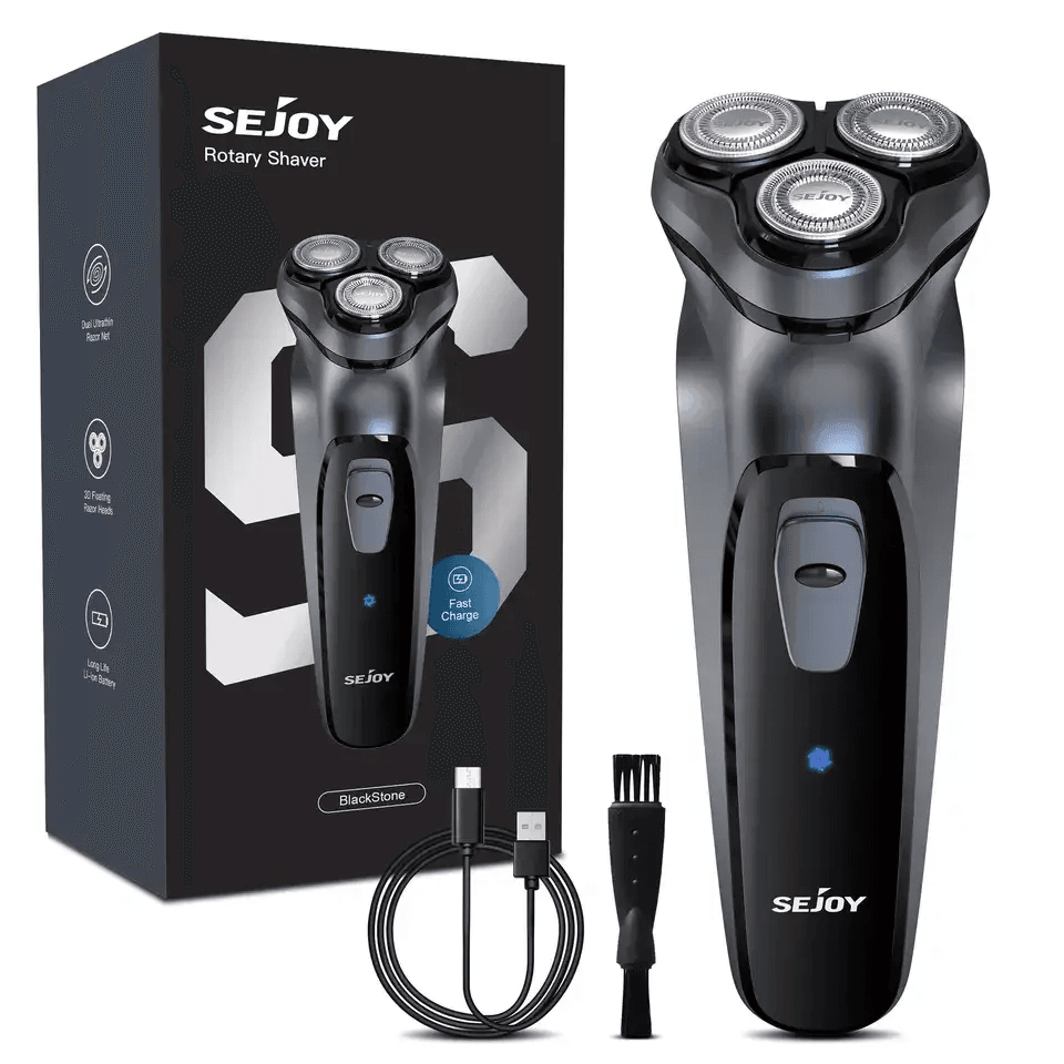 Sejoy Electric Razor for Men Rechargeable Electric Razor Shaving Machines Mens Electric Shavers, - GiFTiFY