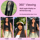 Cornrows Full Lace Braided Wigs Synthetic Knotless Box Braiding Wigs For Black Women 36'' Tribal Box Braids Wigs With Baby Hair