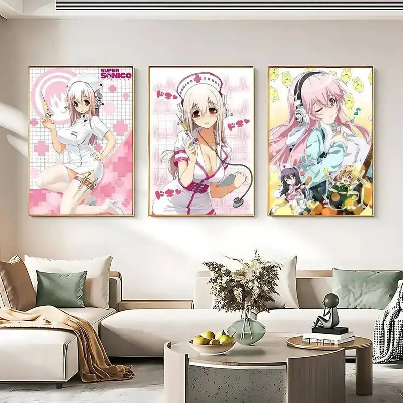 S-Super S-Sonico Poster Poosters by DSERS