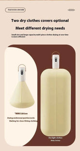 Portable Clothes Dryer Compact Electric Drying Machine for Home Foldable Clothes Dryer Convenient clothing drying in dormitories - GiFTiFY