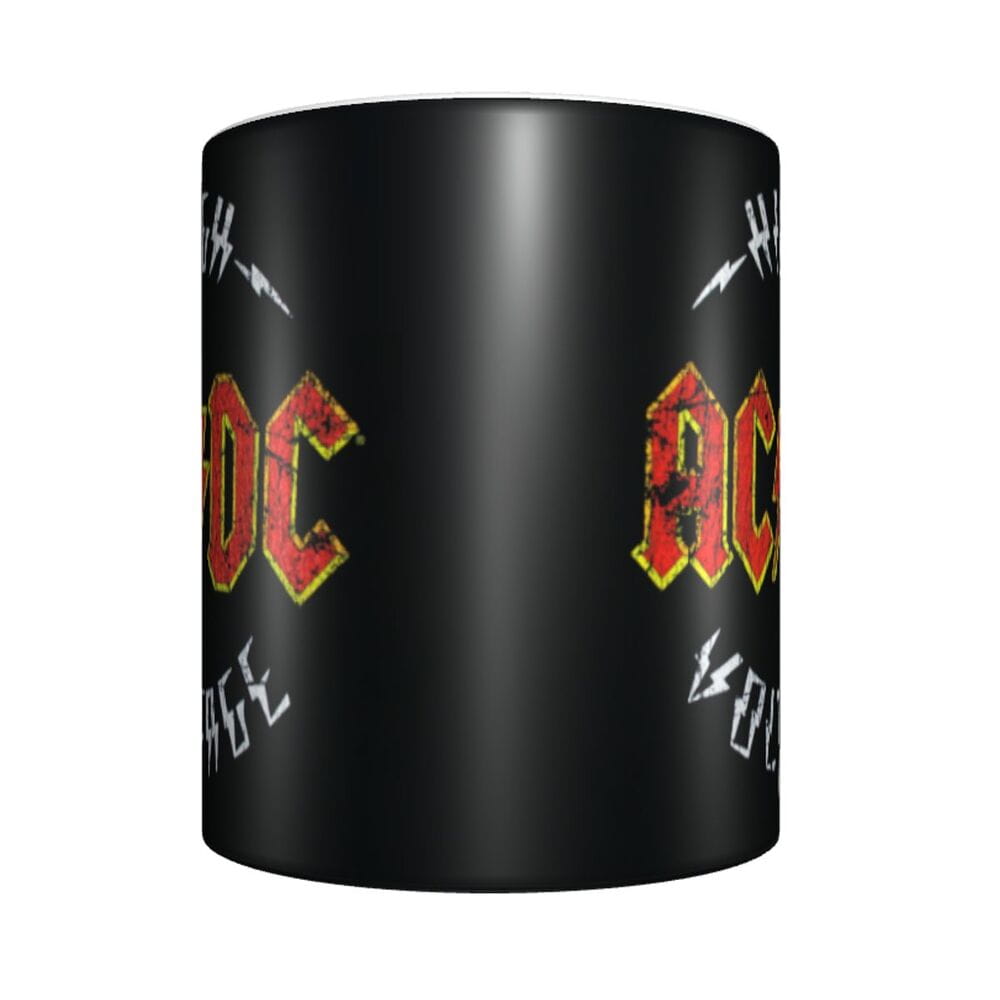 AC DC Heavy Metal Music Mugs Personalized Australian Rock Band Coffee Ceramic Mug Creative Gift Outdoor Work Camping Cup