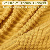 Bohemian Couch Blanket Large Knitted Tassel Throw for Bed Chair Sofa Couch Cover All-Season Blankets Home Decor Soft Comfortable - GiFTiFY