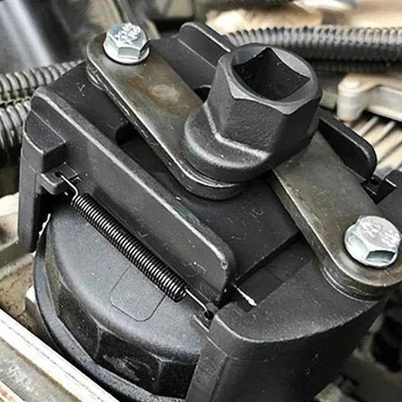 Hot Sell Adjustable Two-Jaws Oil Filter Wrench Filter 60-80mm Filter Wrenches Remover Steel Fuel Cast Two-Claw Disassembly Tools