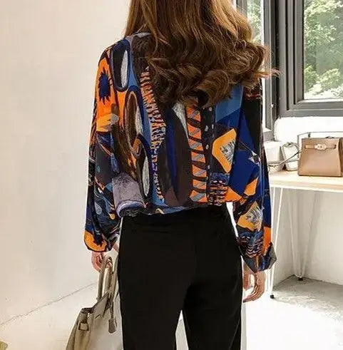 Chic Loose Chiffon Shirt for Women