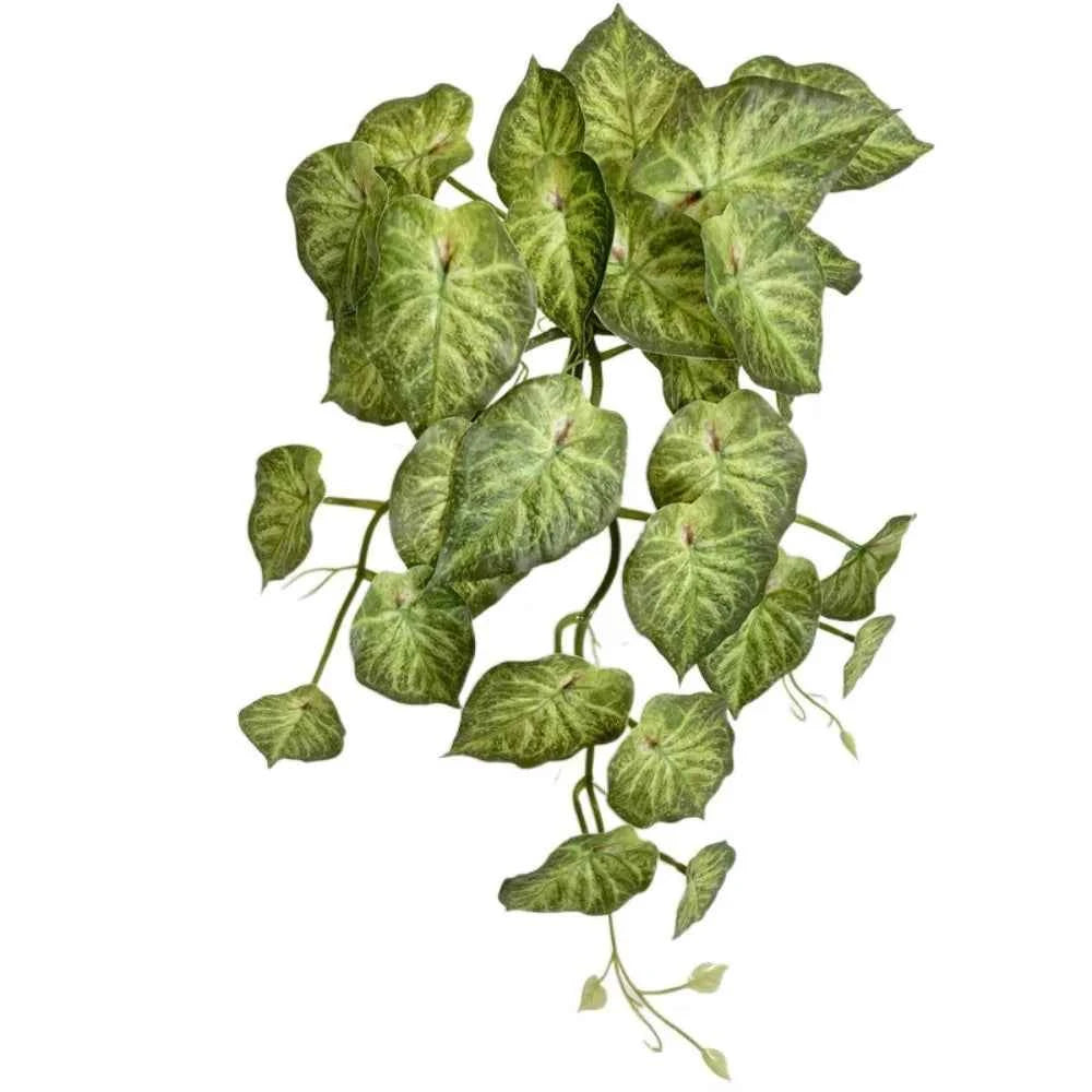 Green Plant Artificial Green Plant Leaves Plastic Realistic Artificial Plants by DSERS