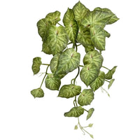Artificial Epipremnum Hanging Plant 48cm – Realistic Plastic Leaves for Indoor & Office Decor