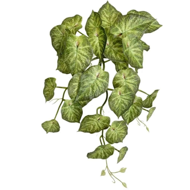 Green Plant Artificial Green Plant Leaves Plastic Realistic