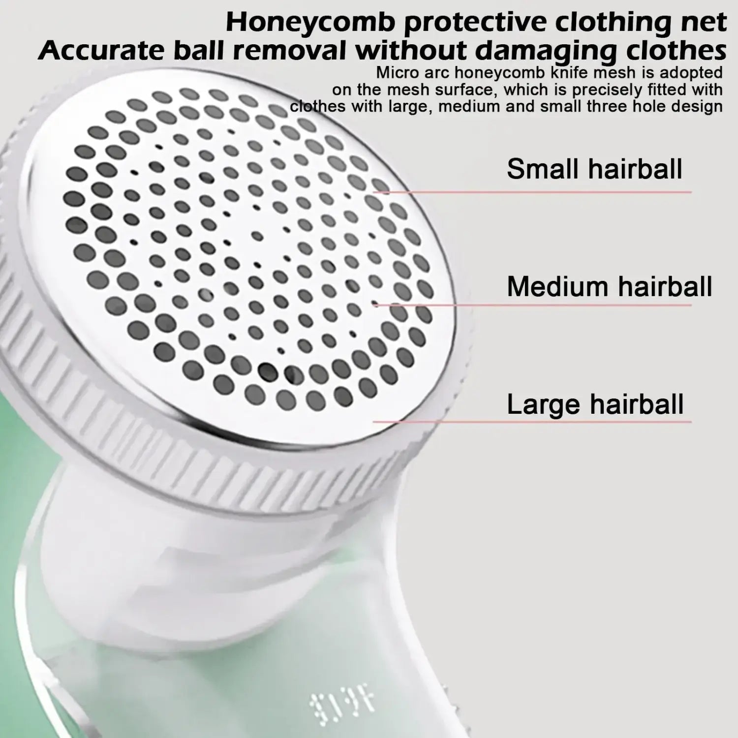 Mint Green Electric Clothing Lint Remover