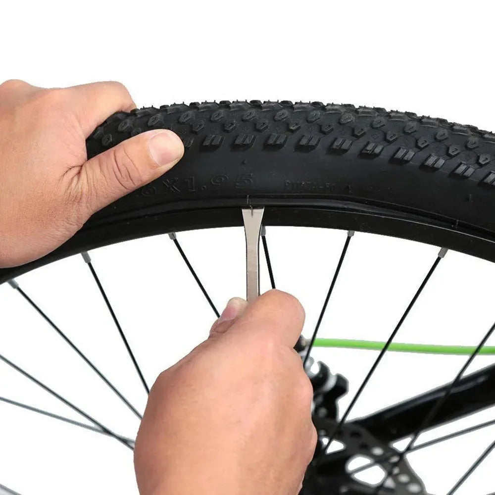 3PCS Bicycle Tire Lever Tube Remover Tool Stainless Steel MTB Road Cycling Wheel Repair Tools Bike Tire Opener Crow Bar