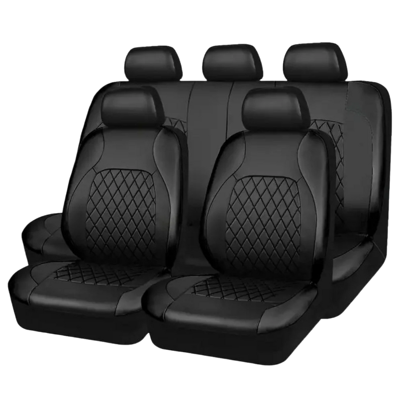 Universal Car Seat Covers PU Black Fashions Sports Seat Covers PU Car Seat Cover Universal Interior Accessories by GiFiFY