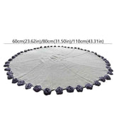 Creative Crochet Rose Bouquet Blanket Fashion Finished Rose Nap Blanket Soft Flower Hugging Blanket Valentine&