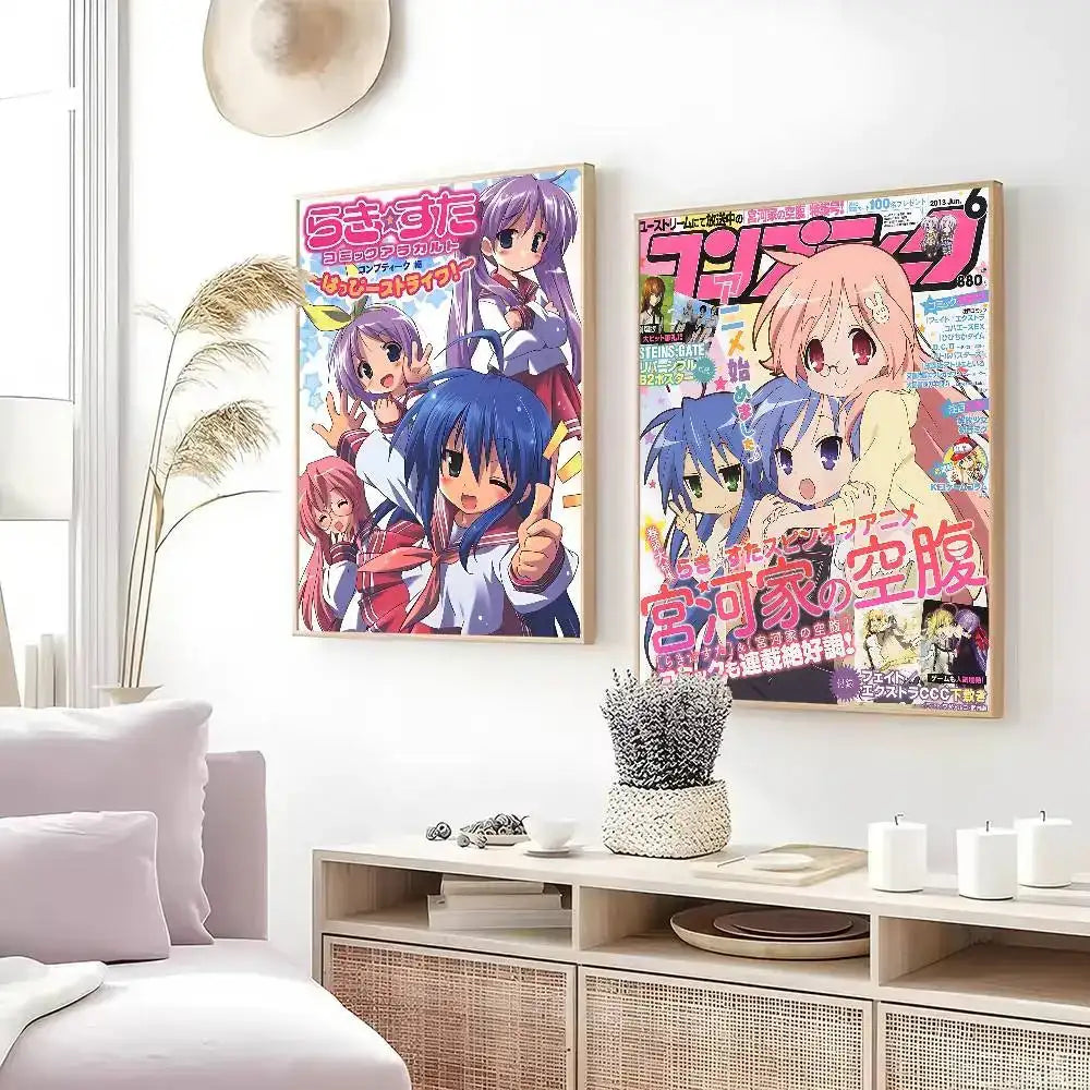 Anime Lucky Star Kawaii Home Decor Pooster by DSERS