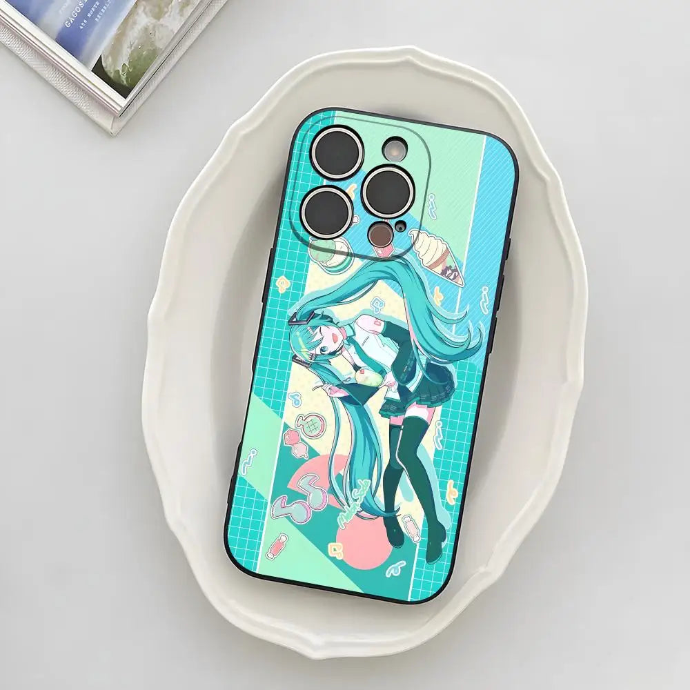 H-Hatsune Miku Phone Case For IPhone Phone Cases by DSERS