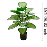 Green Leaf Artificial Plants For Indoor Outdoor by DSERS