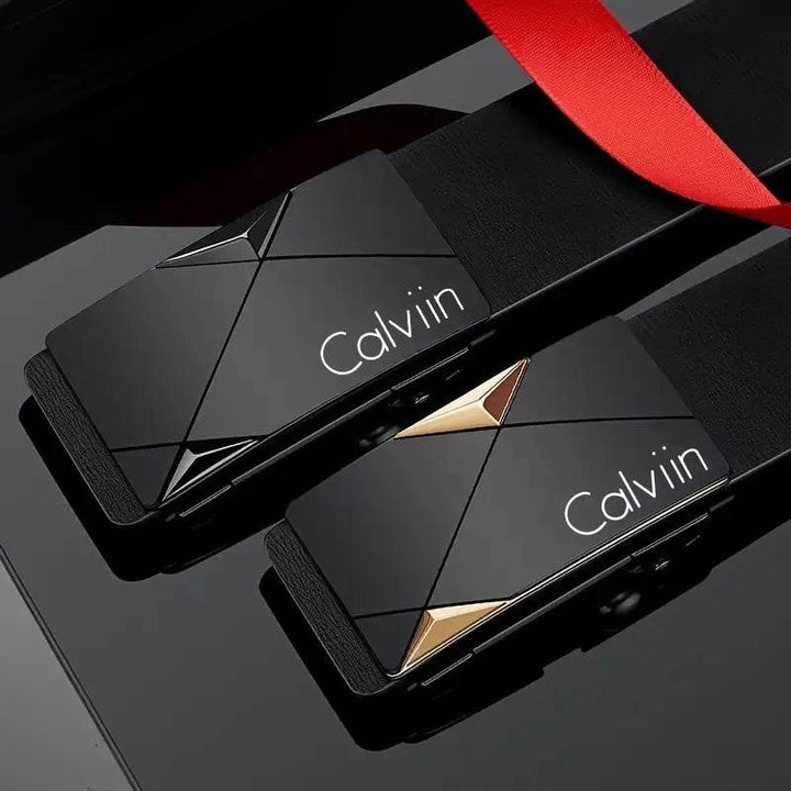 Stylish Men's PU Leather Belt - Fashion Belts for Daily Life, Leisure, Party, Festival, Work, and Business Automatic Buckle - GiFTiFY