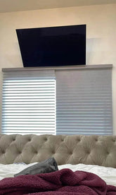 SmartMatters Electric Shangrila Blinds Smart Zigbee Blackout Zebra Shades for Windows and Doors Wifi Tuya Alexa Google Assistant - GiFTiFY