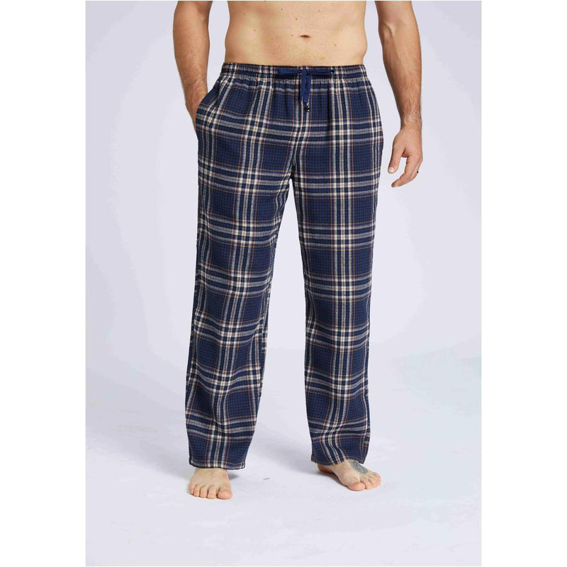 JupiterSecret 3pcs Men's Pajama Pants Autumn/Winter Flannel Cotton Plaid Sleep & Lounge PJ Bottoms with Pockets and Button Fly Pijama by DSERS