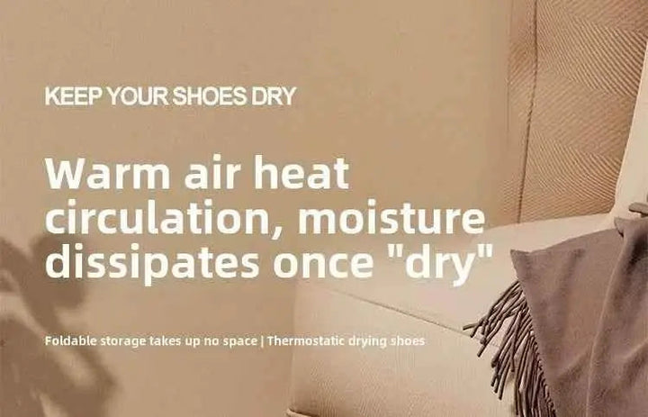 New Foldable Shoe Dryer Boot Dryer with Hot Air Circulation Boot Dryer Eliminate Bad Odor Timing Constant Temperature Shoe Dryer - GiFTiFY