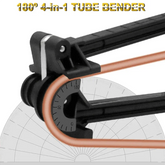 AT21-5/6/8/10Mm Combination 4-In-1 Tube Bender Pipe Bending Tool Tubing Bender Brake Fuel Line Curving Pliers - GiFTiFY