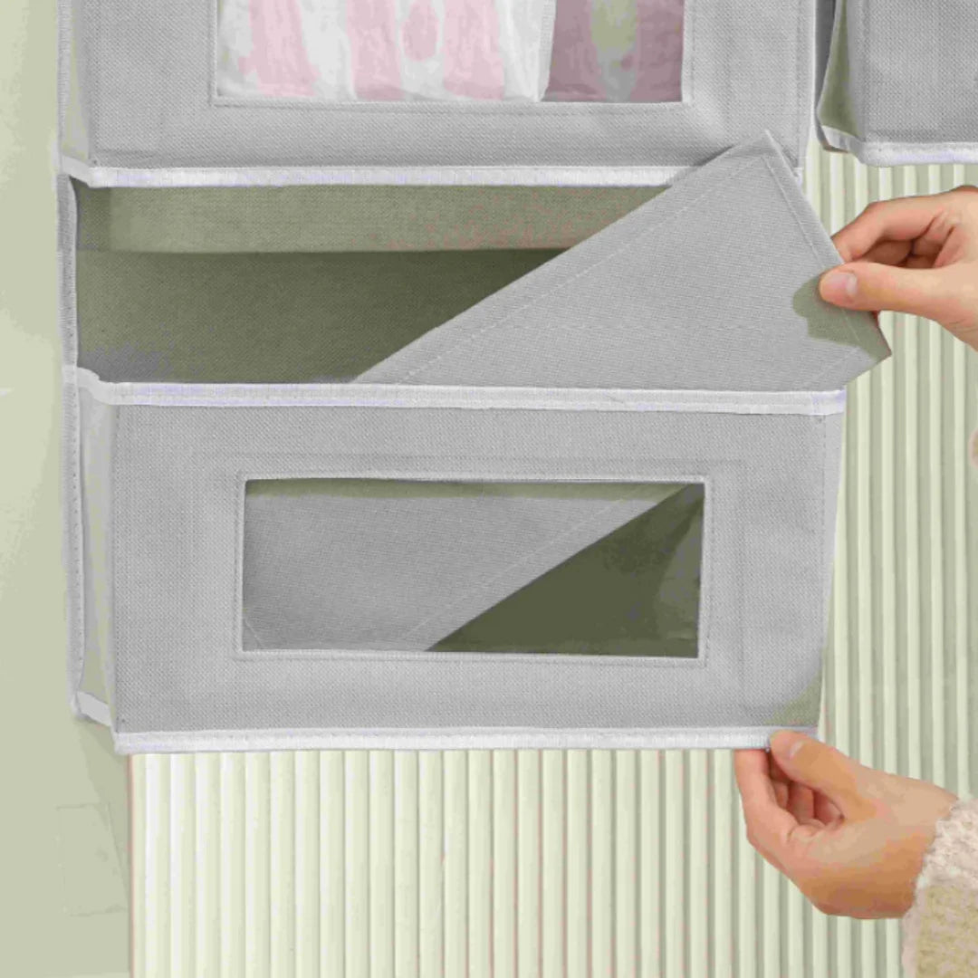 1PC Over-The-Door Hanging Organizer - Extra Large Multi-Layer Storage Bag for Toys Dorm Room Essentials & Closet Organization Sy by GiFiFY