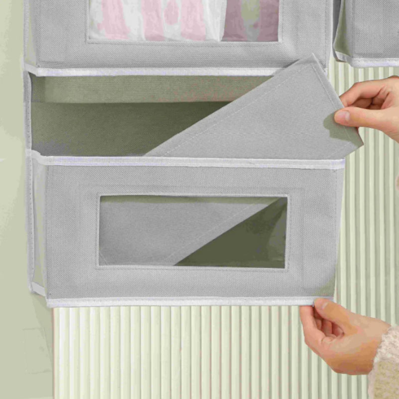 1PC Over-The-Door Hanging Organizer - Extra Large Multi-Layer Storage Bag for Toys Dorm Room Essentials & Closet Organization Sy by GiFiFY