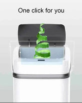 Kitchen Trash Bin 13L Bathroom Touch Trash Can In The Toilet Smart Garbage Bucket Waste Bins Dustbin Smart Trash Can Kitchen - GiFTiFY