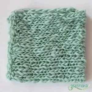 Wool Crochet Newborn Baby Girls Boys Blanket Newborn Photography Props,Crochet Knit Blanket Basket Background Filler 55*55cm - GiFTiFY