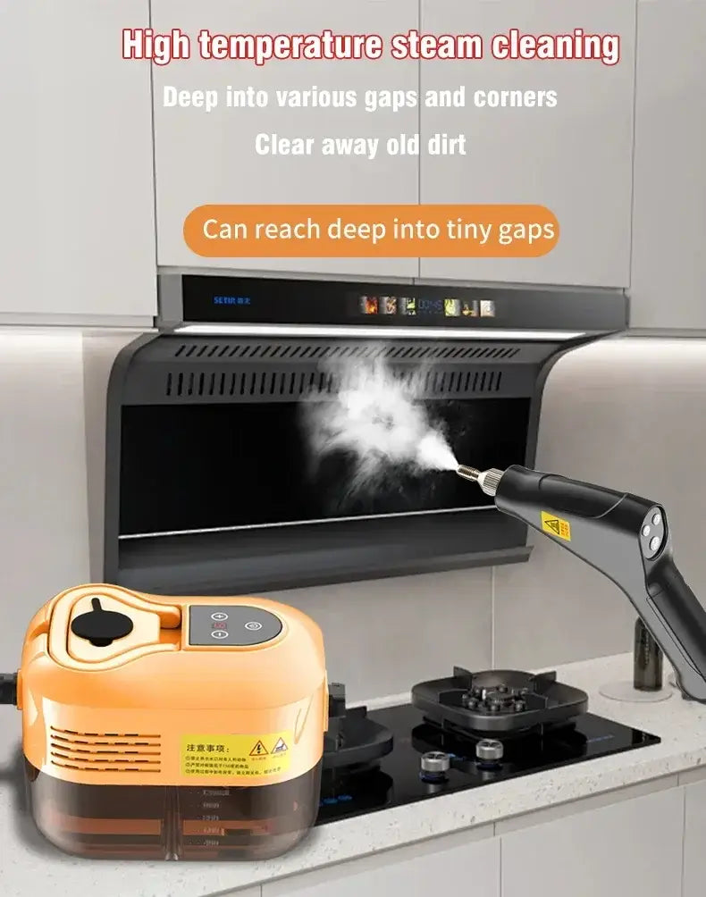2500W Handheld Steam Cleaner High Temperature Steam Cleaning Machine Portable Car Carpet Cleaner Auto Pressure Washer