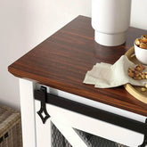 Modern TV Stand for TVs up to 60’’, Entertainment Center w/1 Drawer & 2 Storage Cabinets, Large Media Console Cabinet - GiFTiFY