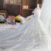 Dog Sequin Princess Queen Gown - GiFTiFY