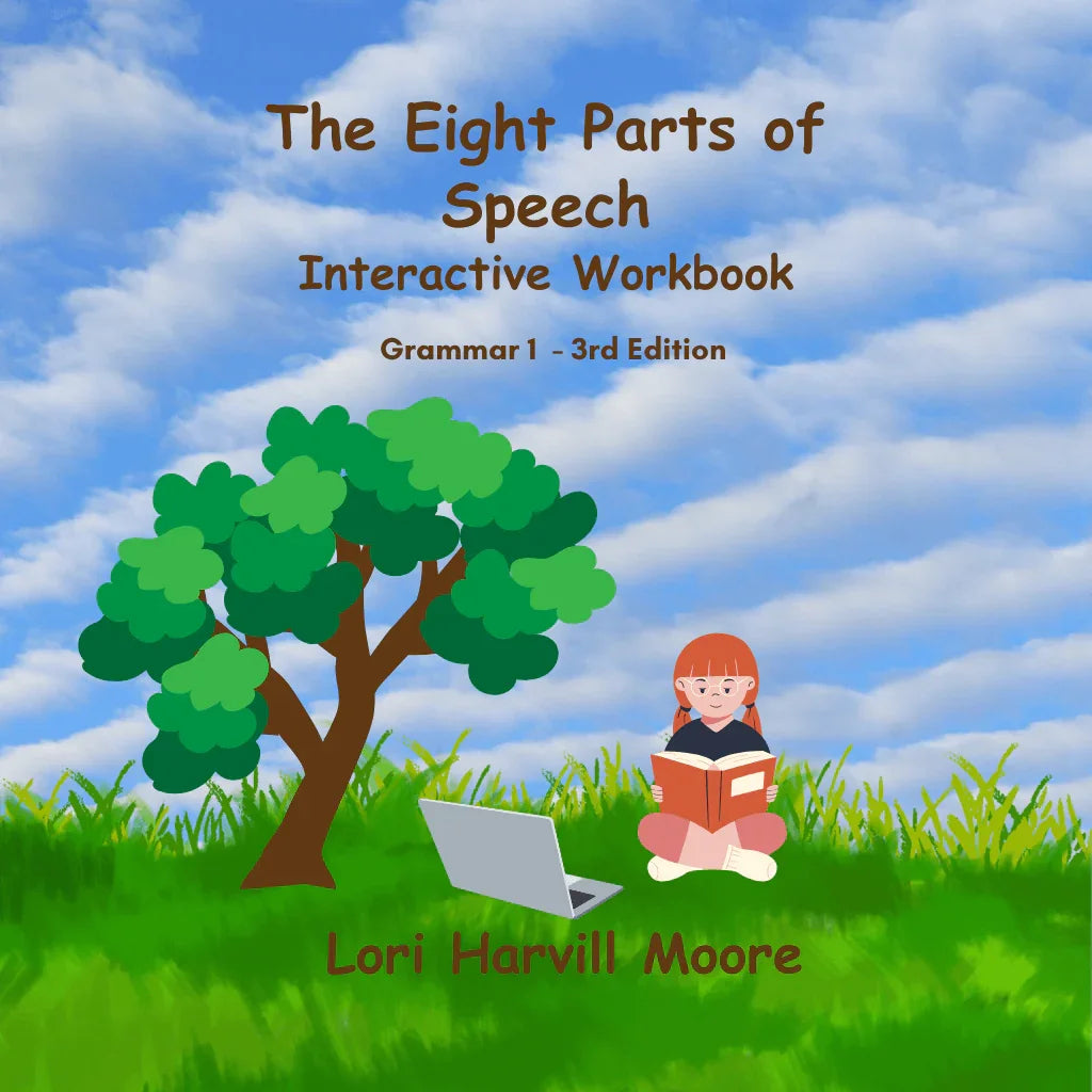 The Eight Parts of Speech Interactive Workbook - GiFTiFY