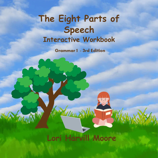 The Eight Parts of Speech Interactive Workbook - GiFTiFY
