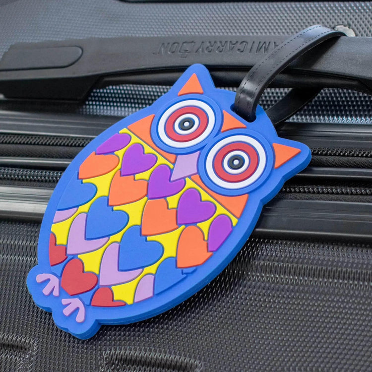Novelty Collection Luggage Tags Set of 2 Luggage Tags by Travellty