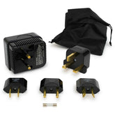 Step-down Travel Voltage Converter and Adapter Kit with Pouch - GiFTiFY