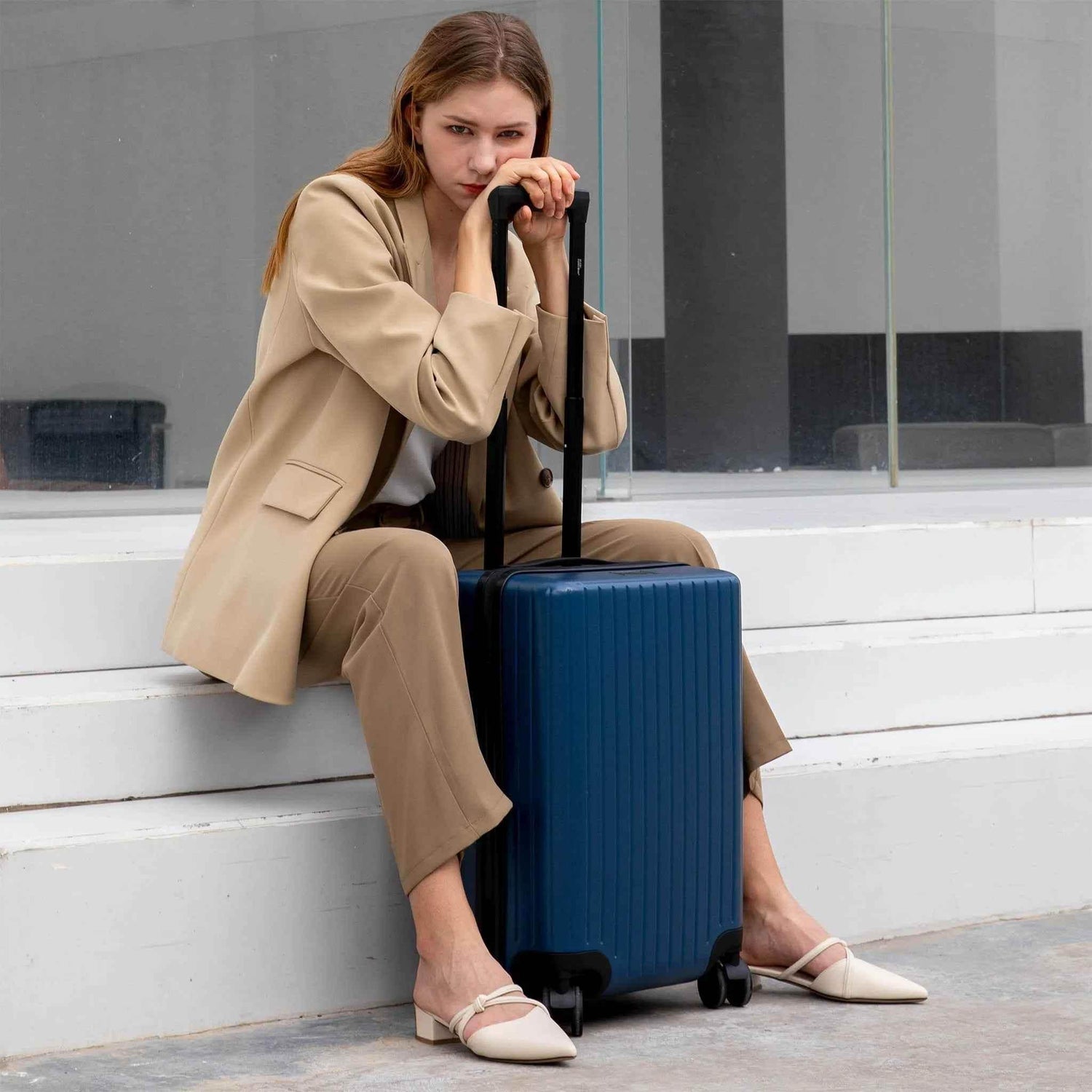 Ocean Polycarbonate Carry-On Suitcase - GiFTiFY