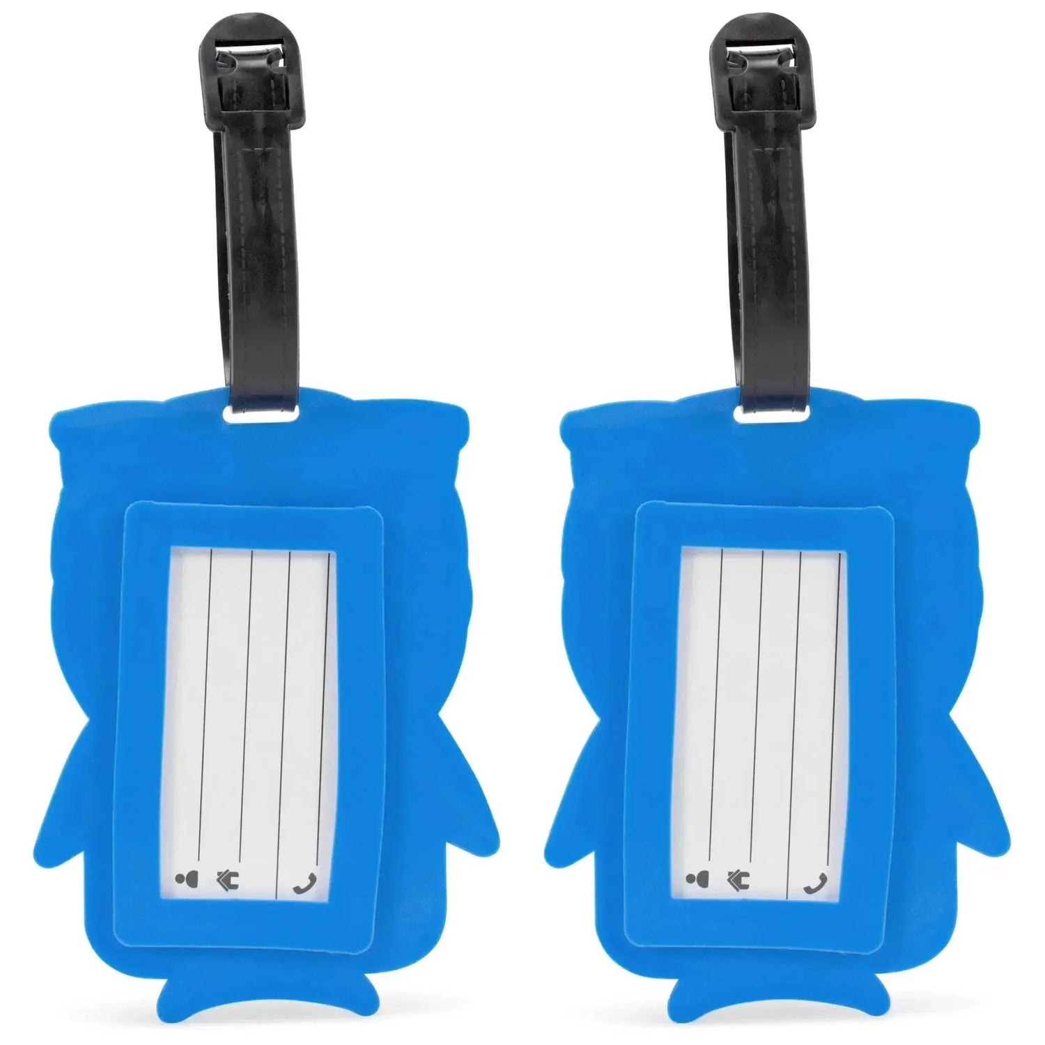 Novelty Collection Luggage Tags Set of 2 Luggage Tags by Travellty